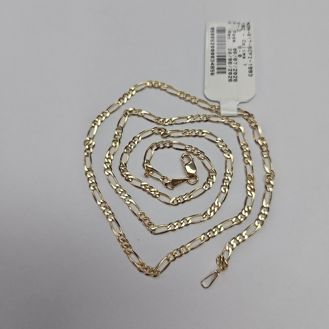 CADENA 3X1 14K 50 CM 4.3 GR (NUEVO)