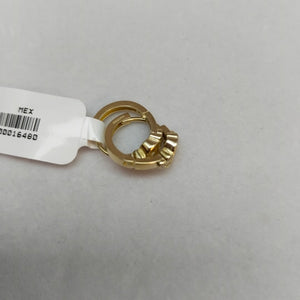 ARETES ARRACADAS CON CIRCONIAS Y PDRAS COL 14K 3.3 GR (NUEVO)