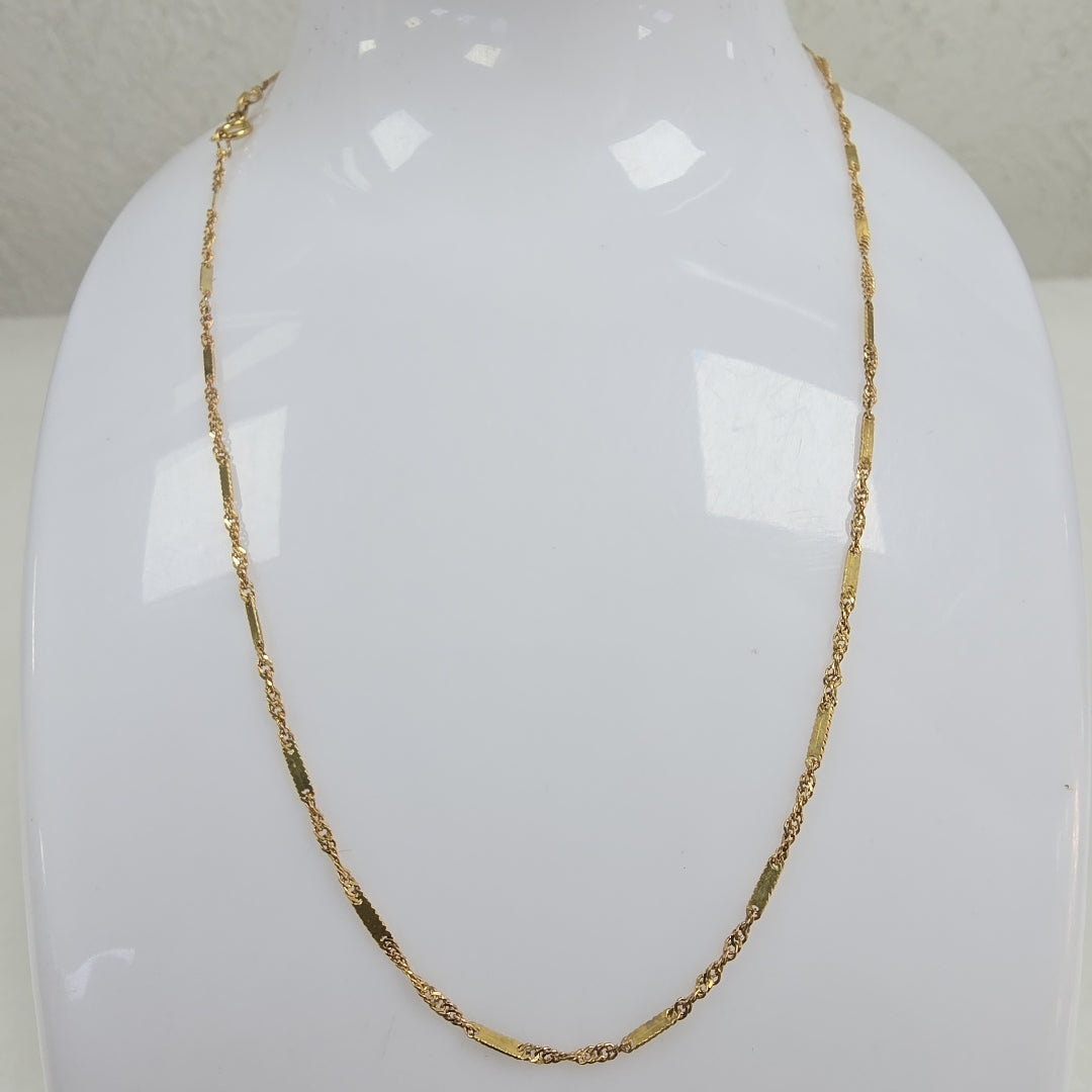 CADENA ORO 14 K 1,60 GRMS (SEMINUEVO)