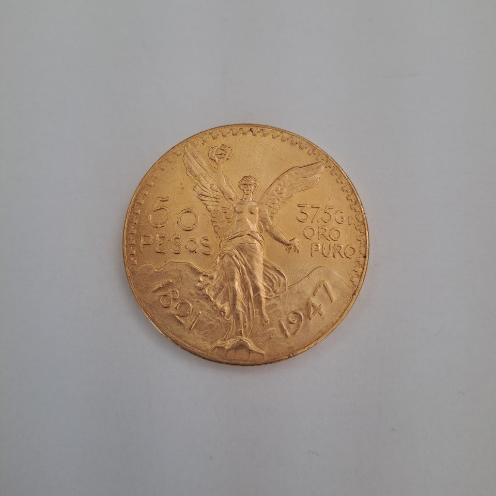 K1 41,50 GRMS 21 K IDENTIFICACIÓN MONEDA NOMINATIVA MONEDAS PESOS 50 PESOS (SEMINUEVO)