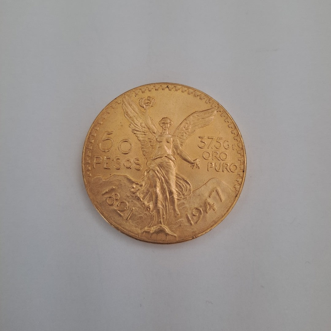 K1 41,50 GRMS 21 K IDENTIFICACIÓN MONEDA NOMINATIVA MONEDAS PESOS 50 PESOS (SEMINUEVO)