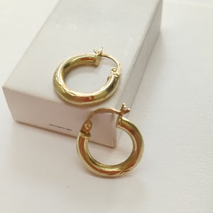 ARRACADAS PAR ORO 14 K 1.6 GRMS (SEMINUEVO)