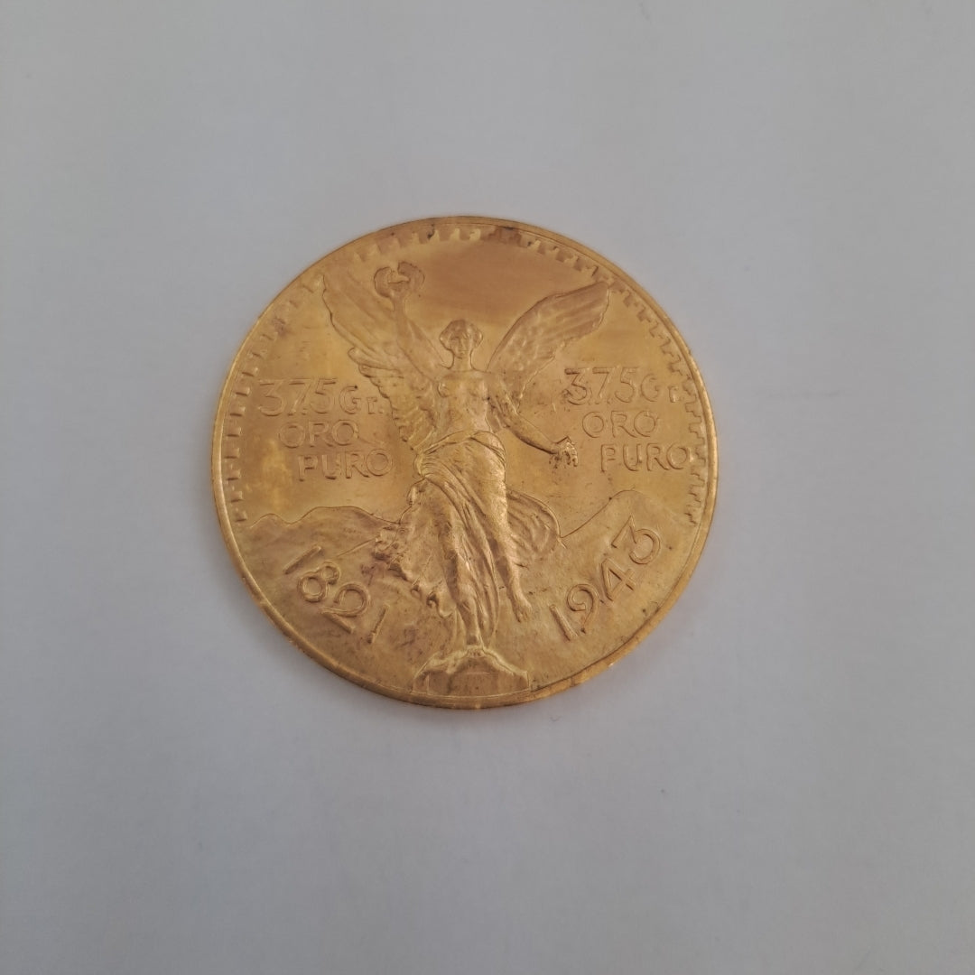 K1 41,60 GRMS 21 K IDENTIFICACIÓN MONEDA NOMINATIVA MONEDAS PESOS 50 PESOS (SEMINUEVO)