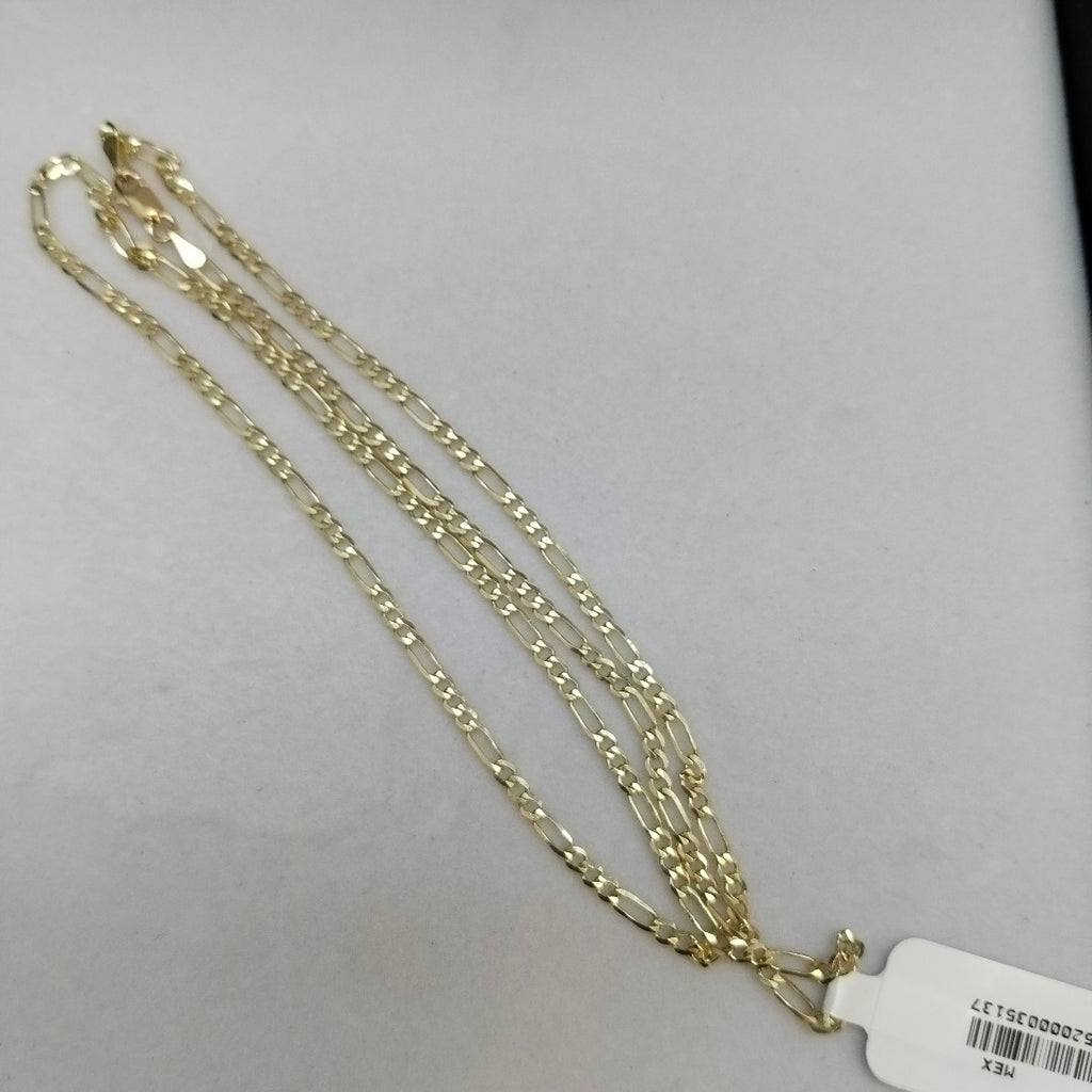CADENA 3X1 14K 55 CM 5 GR (NUEVO)