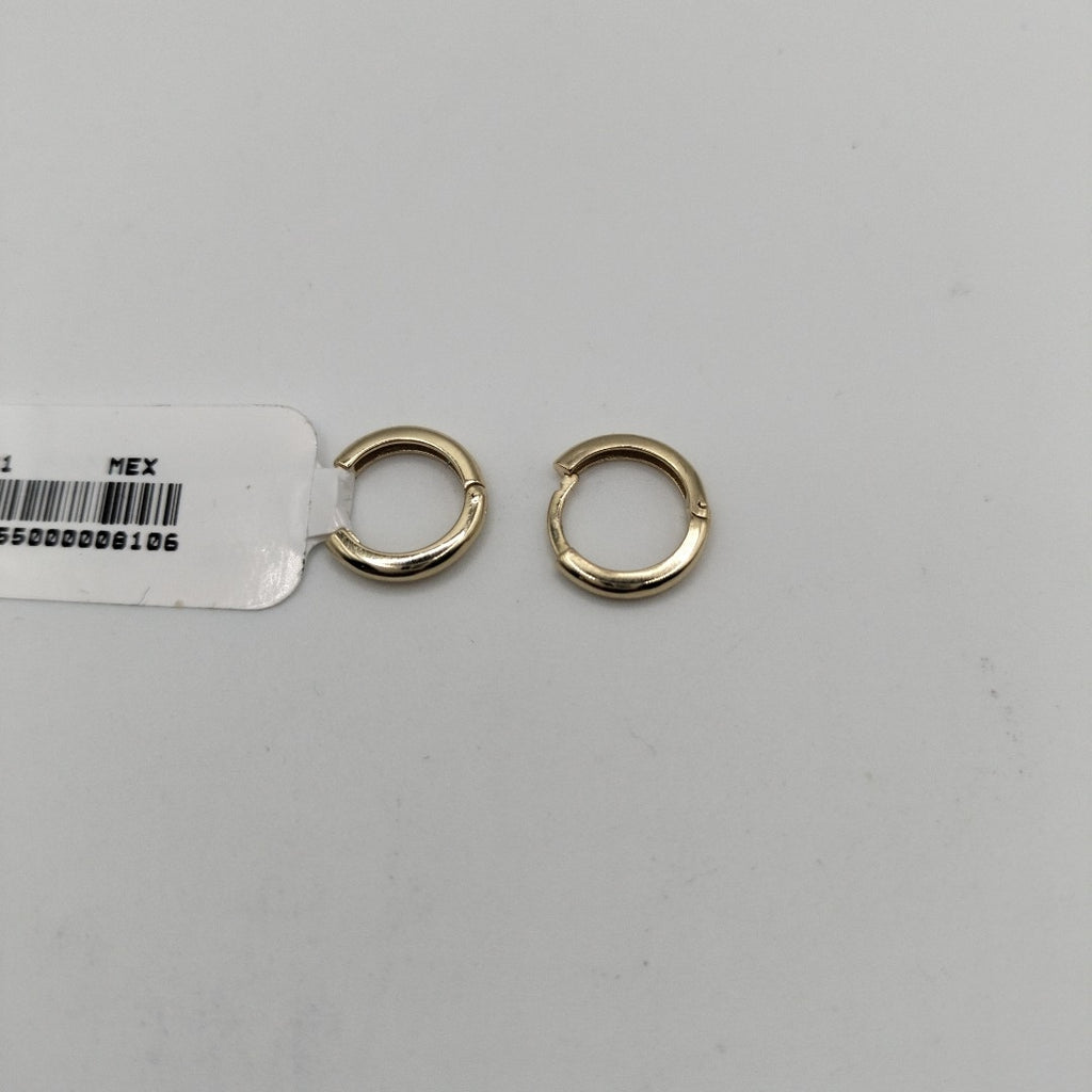 ARETES ARRACADAS LISAS 10K 1.2 GR (NUEVO)
