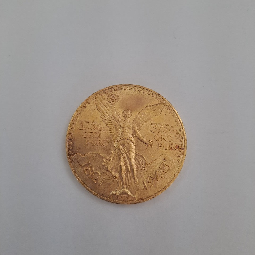 K1 41,60 GRMS 21 K IDENTIFICACIÓN MONEDA NOMINATIVA MONEDAS PESOS 50 PESOS (SEMINUEVO)