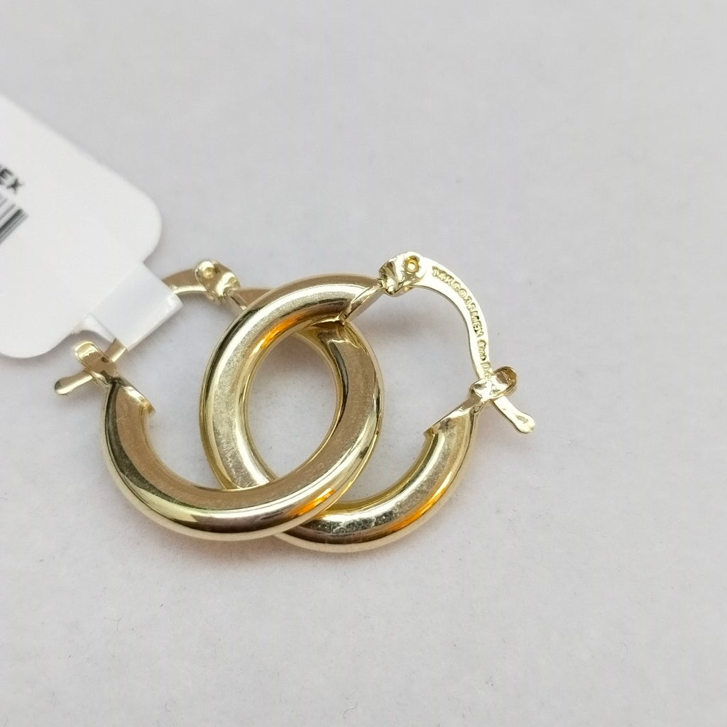 ARETES ARRACADAS 14K 1.6 GR (NUEVO)