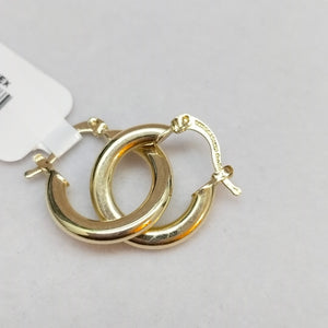 ARETES ARRACADAS 14K 1.6 GR (NUEVO)