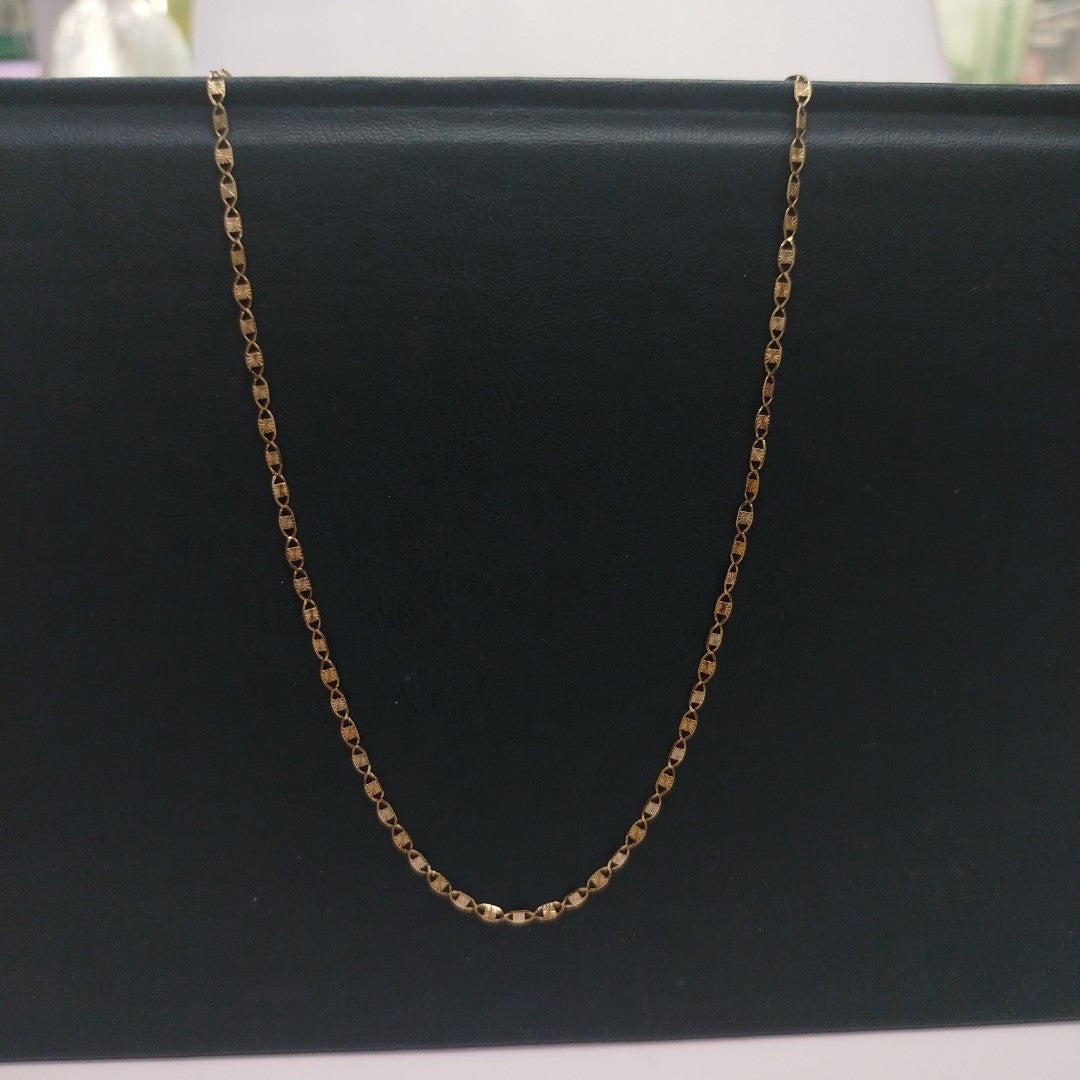 CADENA ORO 10 K 2,50 GRMS (SEMINUEVO)