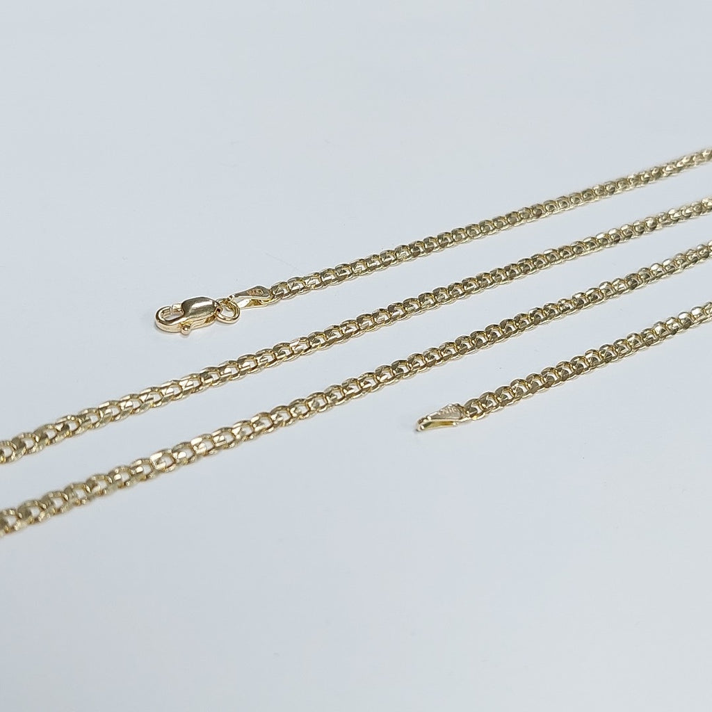 CADENA BARBADA 14K 60 CM 10.1 GR (NUEVO)