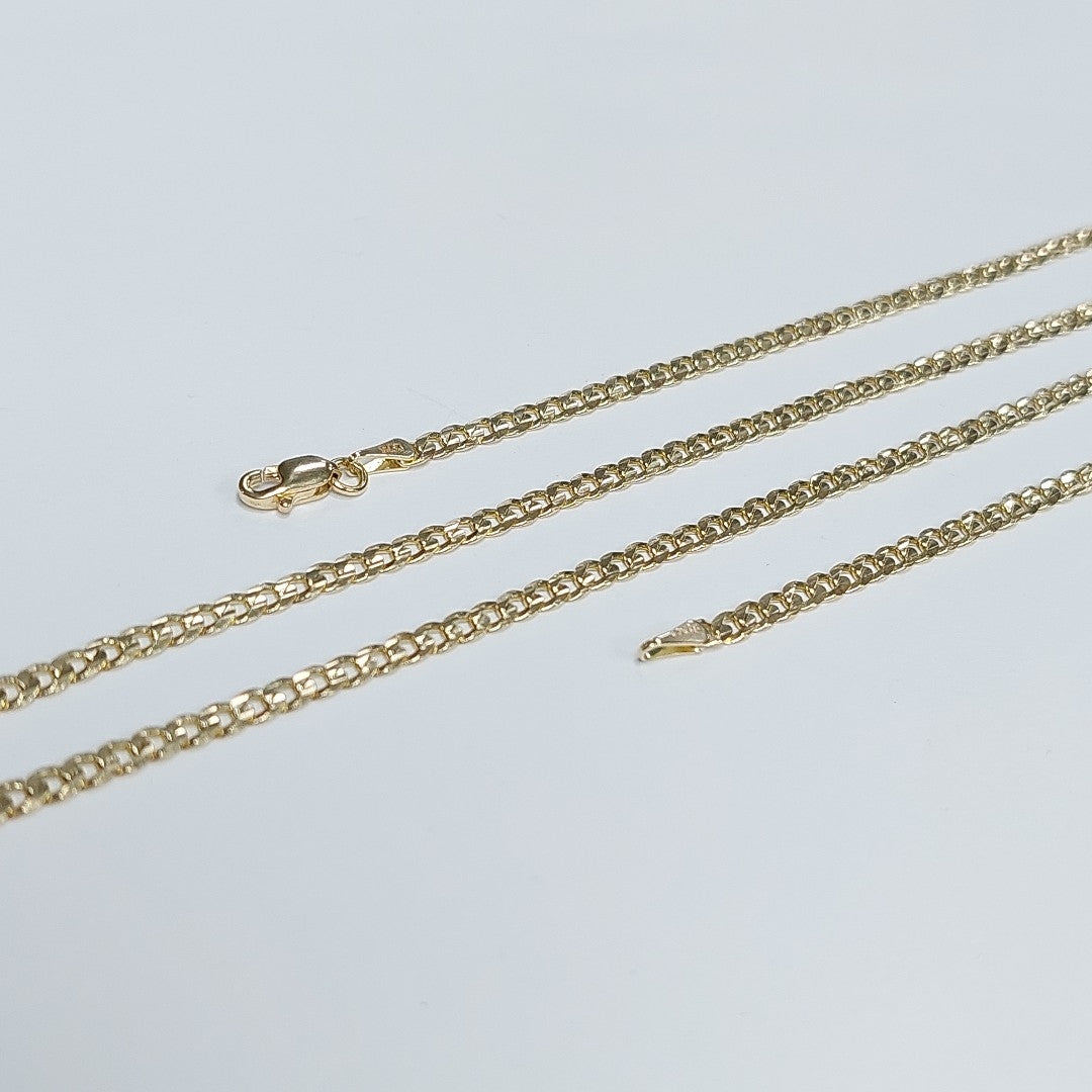 CADENA BARBADA 14K 60 CM 10.1 GR (NUEVO)