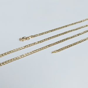 CADENA BARBADA 14K 60 CM 10.1 GR (NUEVO)