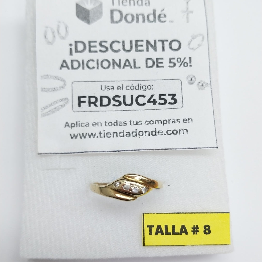 ANILLITO ORO 10 K 1.4 GRMS (SEMINUEVO)