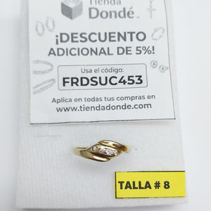 ANILLITO ORO 10 K 1.4 GRMS (SEMINUEVO)
