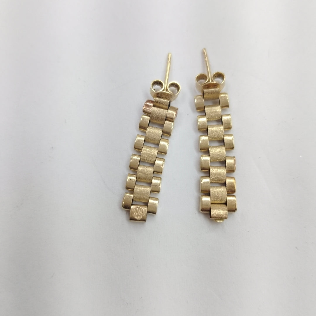 ARETES PAR ORO 14 K 2,40 GRMS (SEMINUEVO)