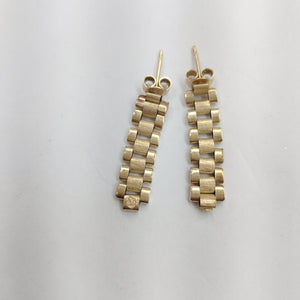 ARETES PAR ORO 14 K 2,40 GRMS (SEMINUEVO)
