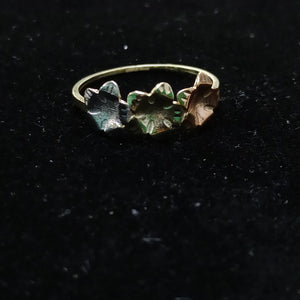 ANILLOS ANILLITO FIG FLORES 10K TALLA 8 1.3 GR (NUEVO)