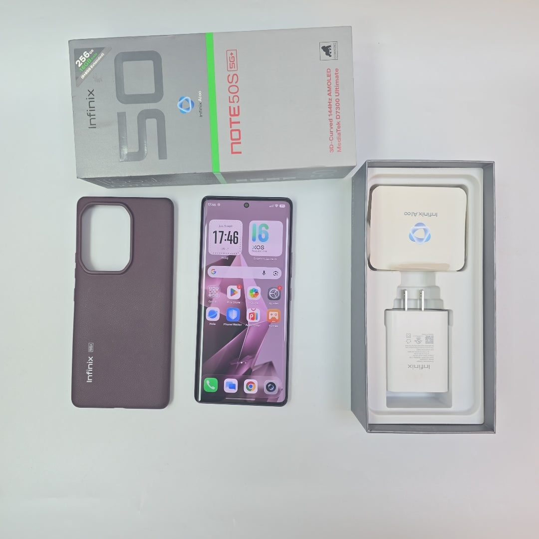 CELULAR INFINIX NOTE 50S 5G X6870 (2025) 256 GB 8 GB RAM (SEMINUEVO)