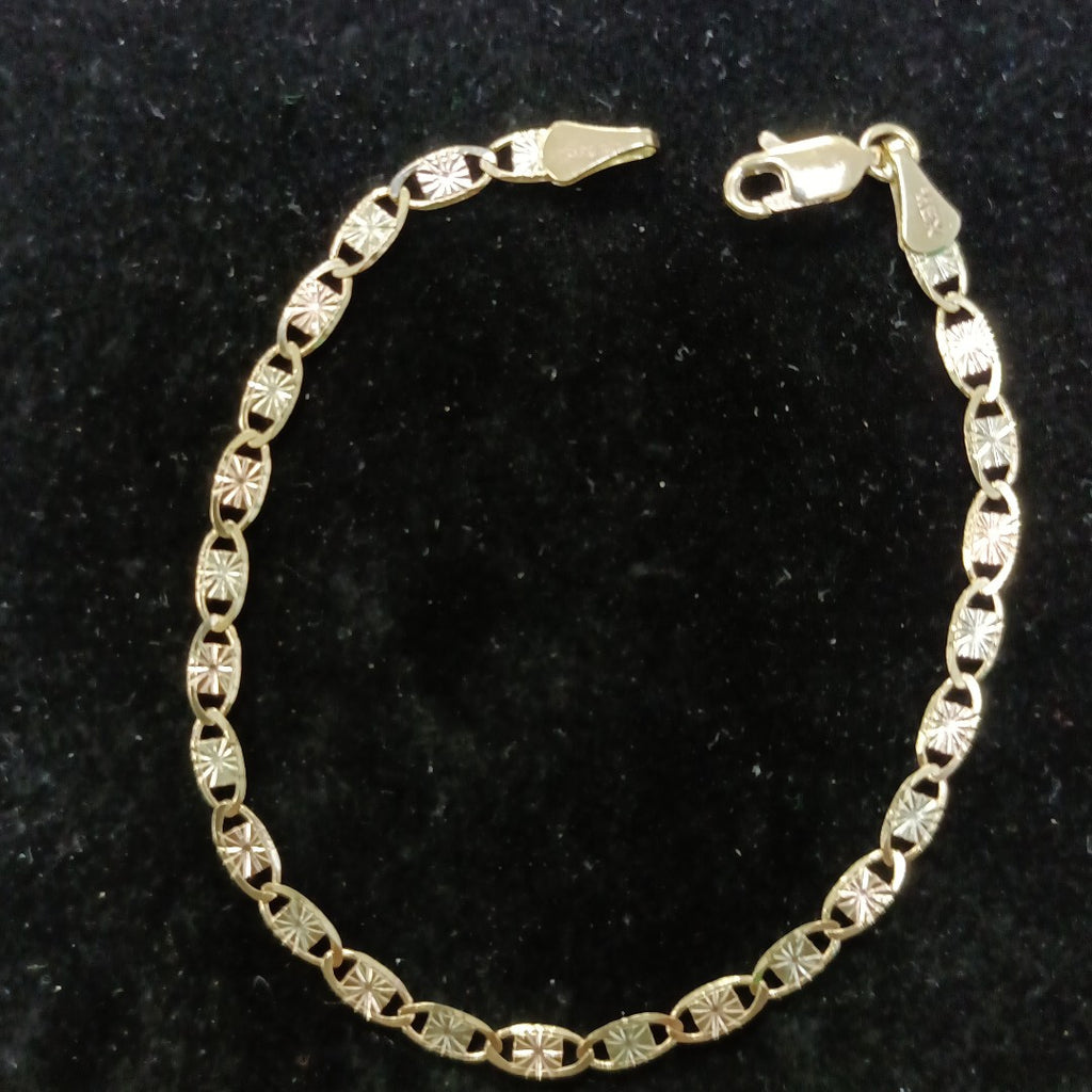 PULSERA GUCHI 14K 18 CM 3.1 GR (NUEVO)