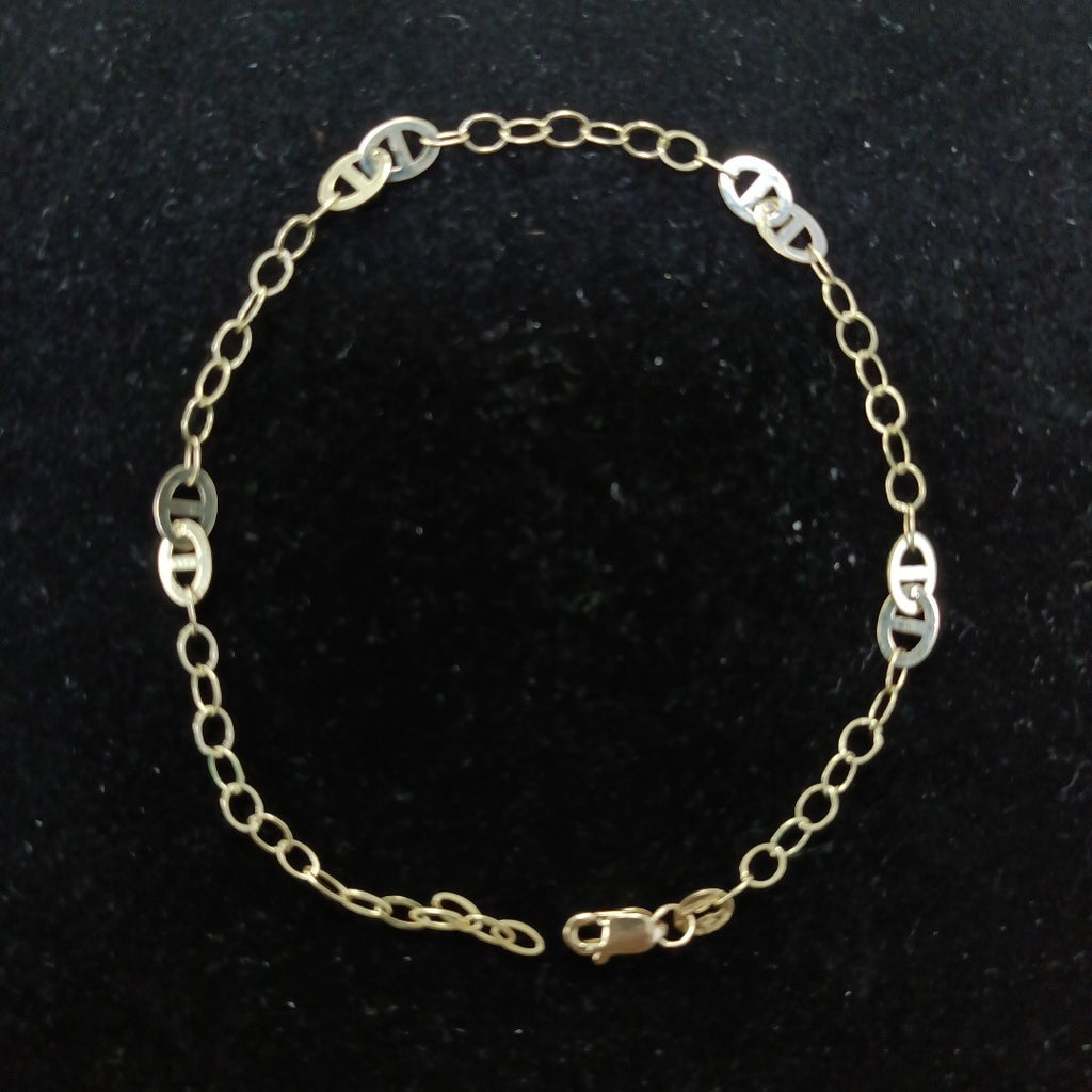 PULSERA ESPECIAL 14K 21 CM 1.8 GR (NUEVO)