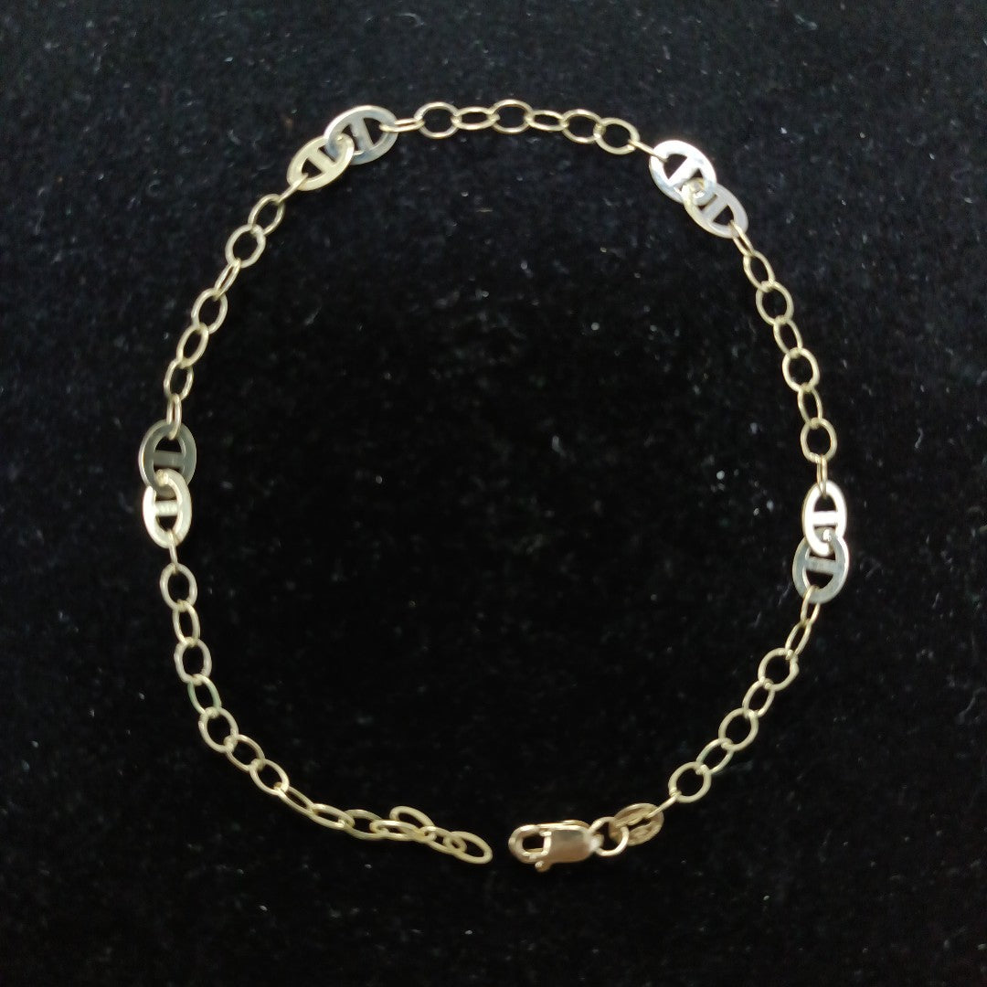 PULSERA ESPECIAL 14K 21 CM 1.8 GR (NUEVO)