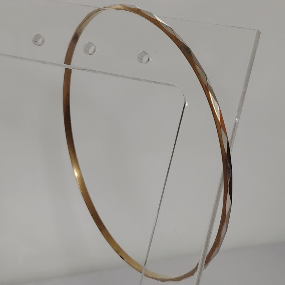 PULSERA RIGIDA ORO 14 K 5,60 GRMS (SEMINUEVO)