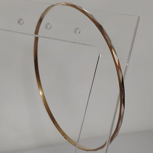 PULSERA RIGIDA ORO 14 K 5,60 GRMS (SEMINUEVO)