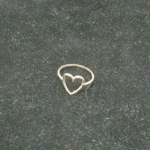 ANILLOS ANILLITO FIG CORAZON 10K TALLA 7 0.8 GR (NUEVO)
