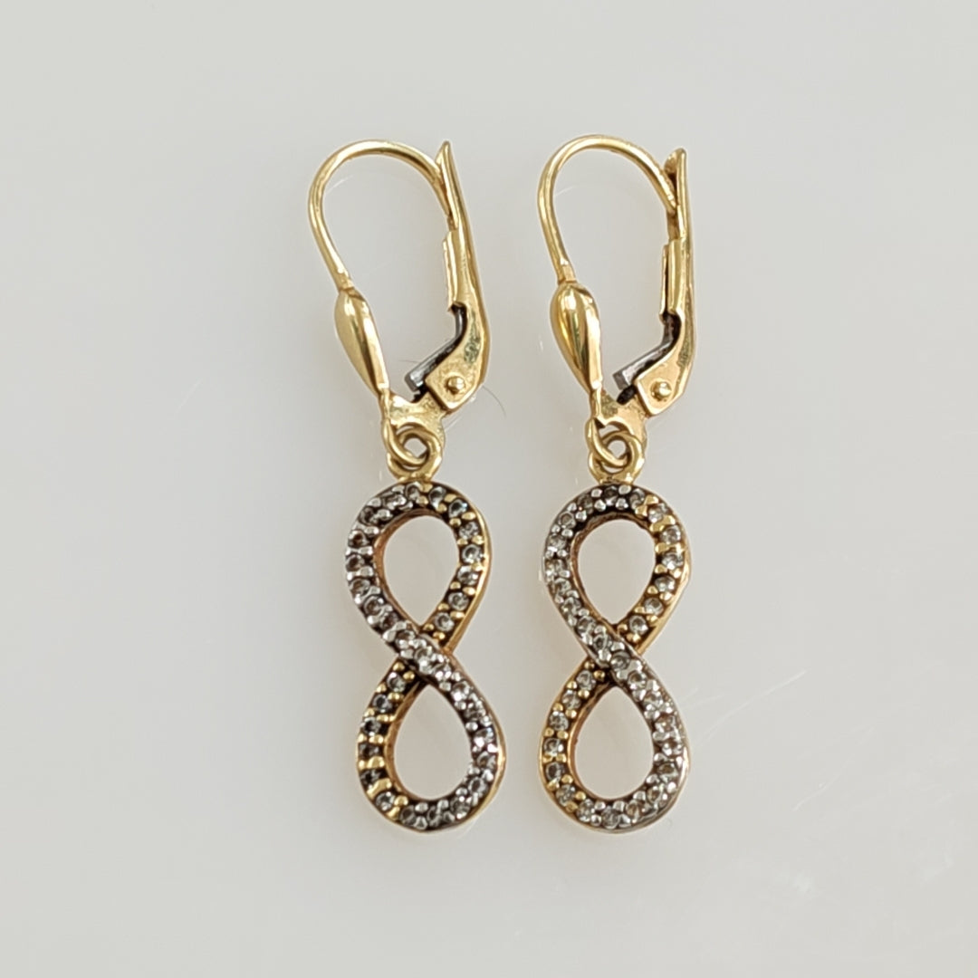 ARETES PAR ORO 14 K 2,70 GRMS (SEMINUEVO)
