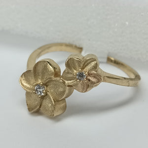 ANILLOS DAMA ORO 14K 2 (NUEVO)