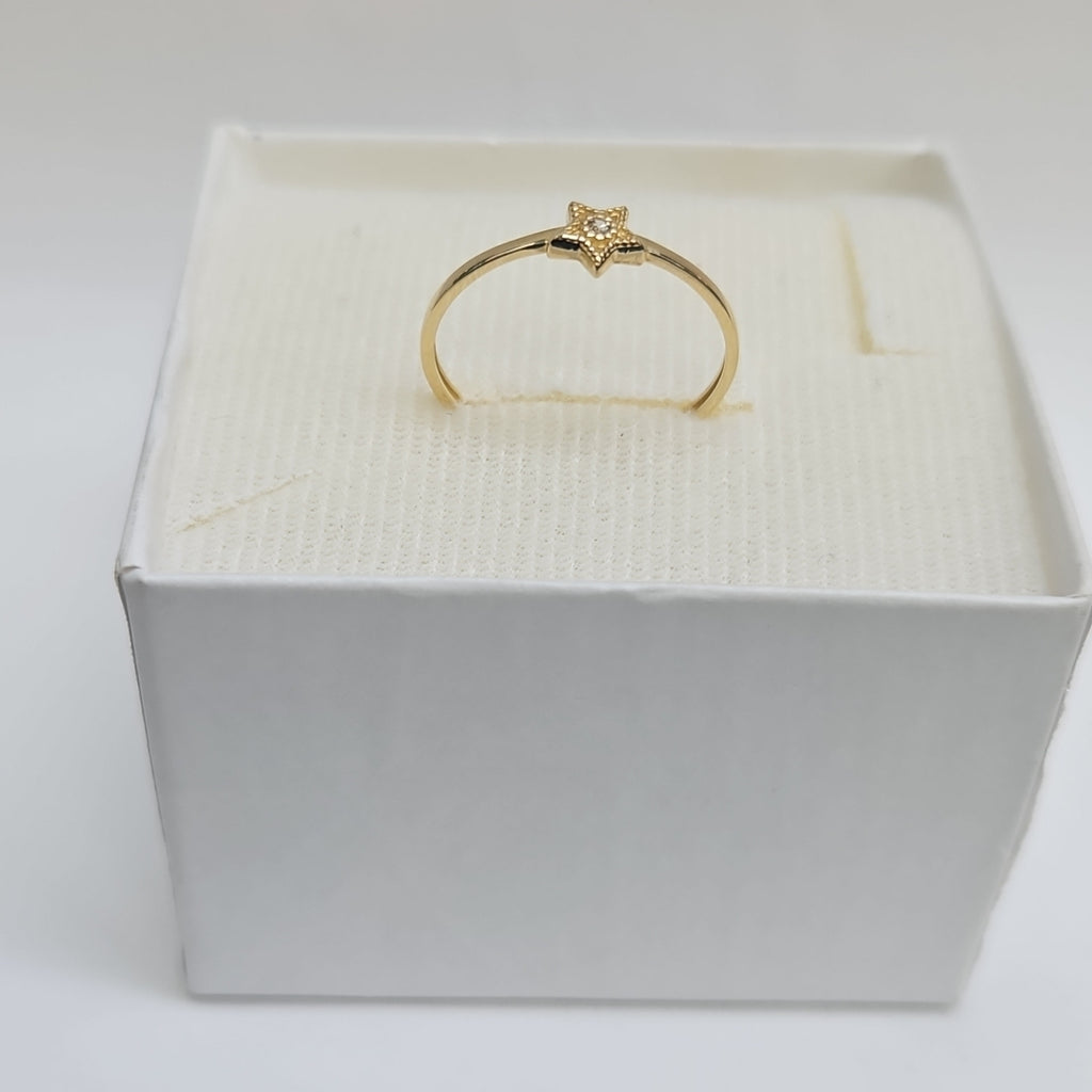 ANILLOS DAMA ORO 14K 0.8 (NUEVO)