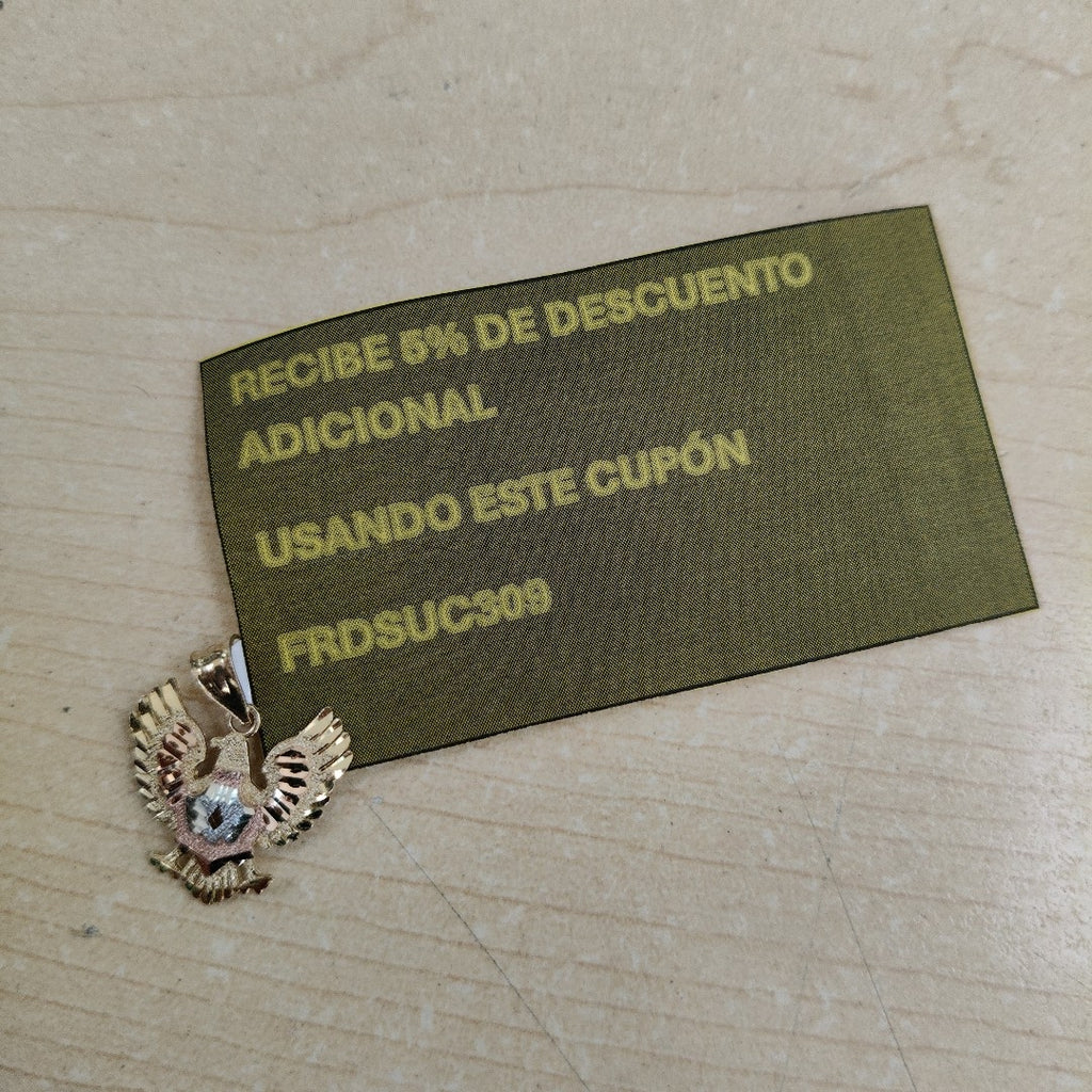 DIJE ORO COMBINADO 14 K 2,20 GRMS (SEMINUEVO)