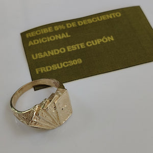 ANILLO ORO 14 K 8,20 GRMS (SEMINUEVO)