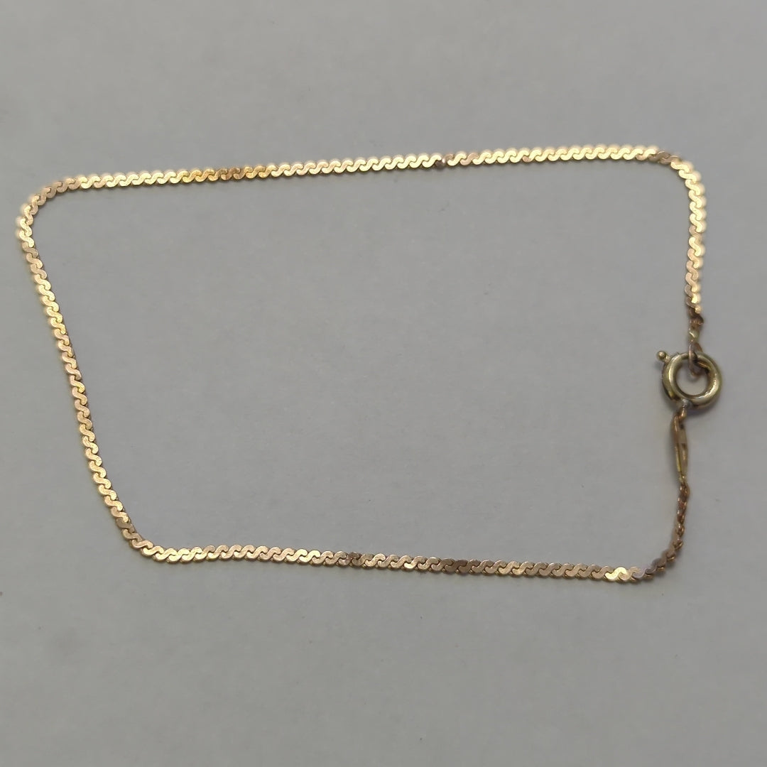 PULSERA ORO 14 K 1,00 GRMS (SEMINUEVO)