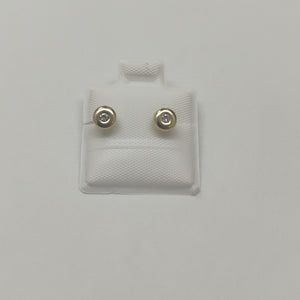 BROQUELES BROQUEL C CIRCONIA 14K 0.27 GR (NUEVO)
