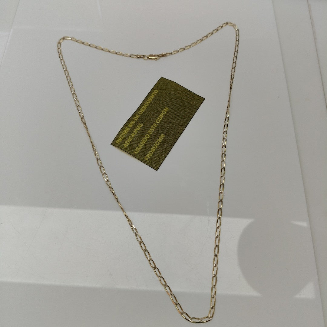 CADENA ORO,RODIADO 14 K 7,60 GRMS (SEMINUEVO)