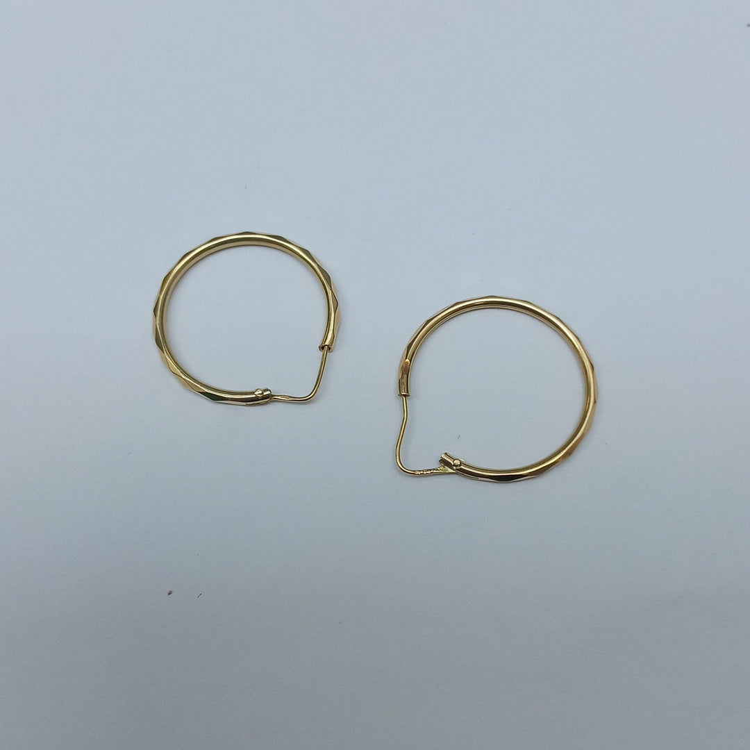 ARRACADAS PAR ORO 14 K 1,60 GRMS (SEMINUEVO)