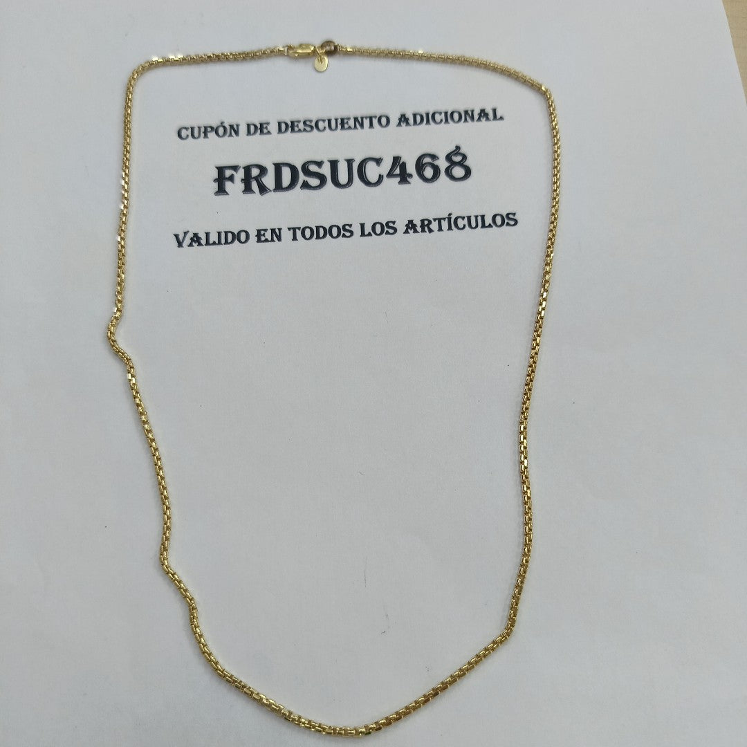 GARGANTILLA ORO 14 K 5.6 GRMS (SEMINUEVO)