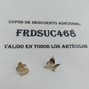 ARETES PAR ORO 10 K 1.1 GRMS (SEMINUEVO)