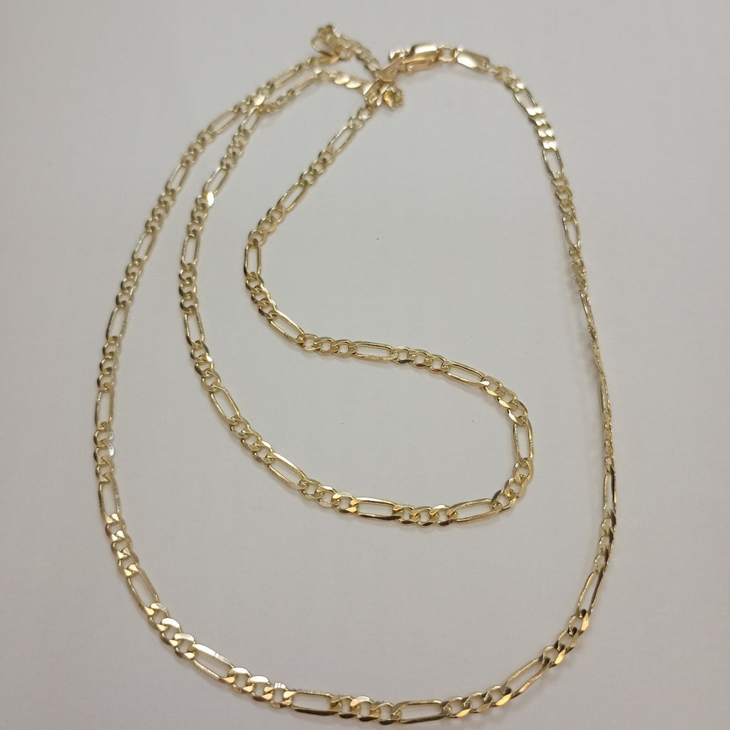 CADENA 3X1 14K 50 CM 4.6 GR (NUEVO)