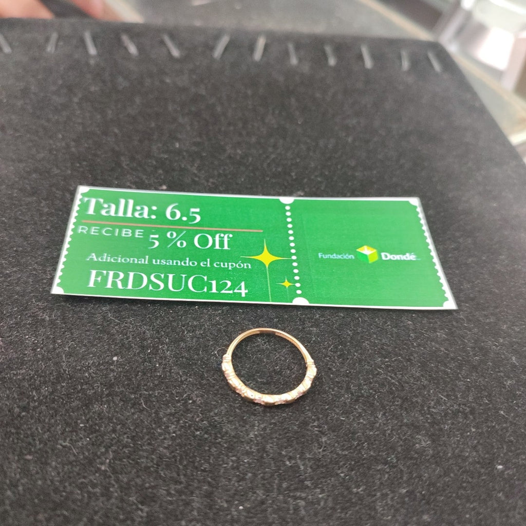 ANILLITO ORO 10 K 0.8 GRMS (SEMINUEVO)