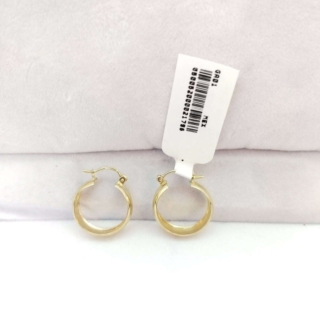 ARETES ARRACADAS ORO 10K 2.2 GR (NUEVO)