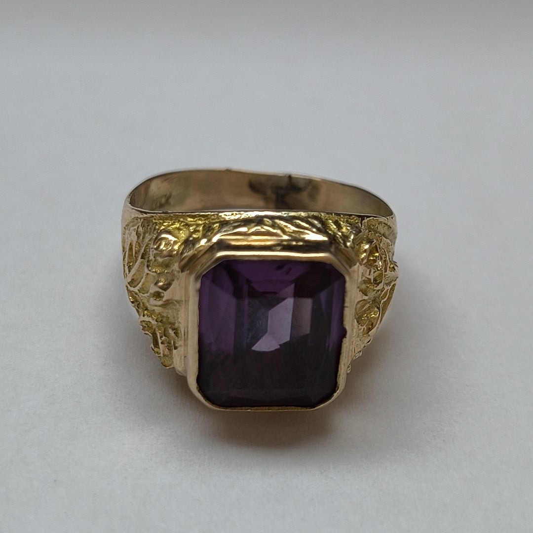 ANILLO ORO 10 K 5,40 GRMS (SEMINUEVO)