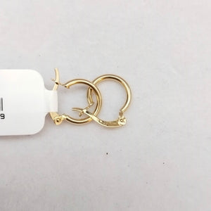 ARETES ARRACADAS 14K 0.9 GR (NUEVO)