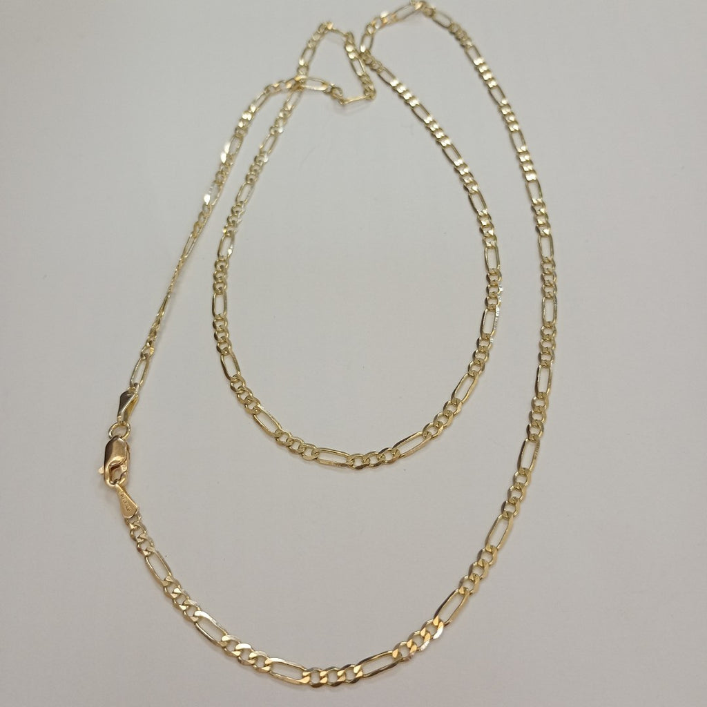 CADENA 3X1 14K 55 CM 5 GR (NUEVO)