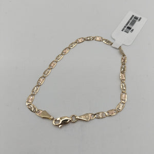 PULSERA GUCHI 14K 18 CM 3.1 GR (NUEVO)