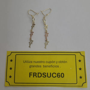 ARETES PAR ORO 10 K 1.5 GRMS (SEMINUEVO)