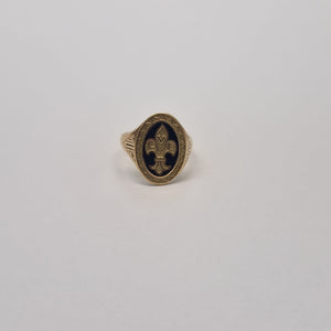 ANILLO DE GRADUACIÓN ORO 14 K 5.1 GRMS (SEMINUEVO)