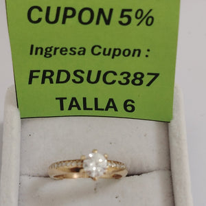 ANILLITO ORO 10 K 2 GRMS (SEMINUEVO)