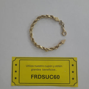 PULSERA ORO 10 K 4.4 GRMS (SEMINUEVO)
